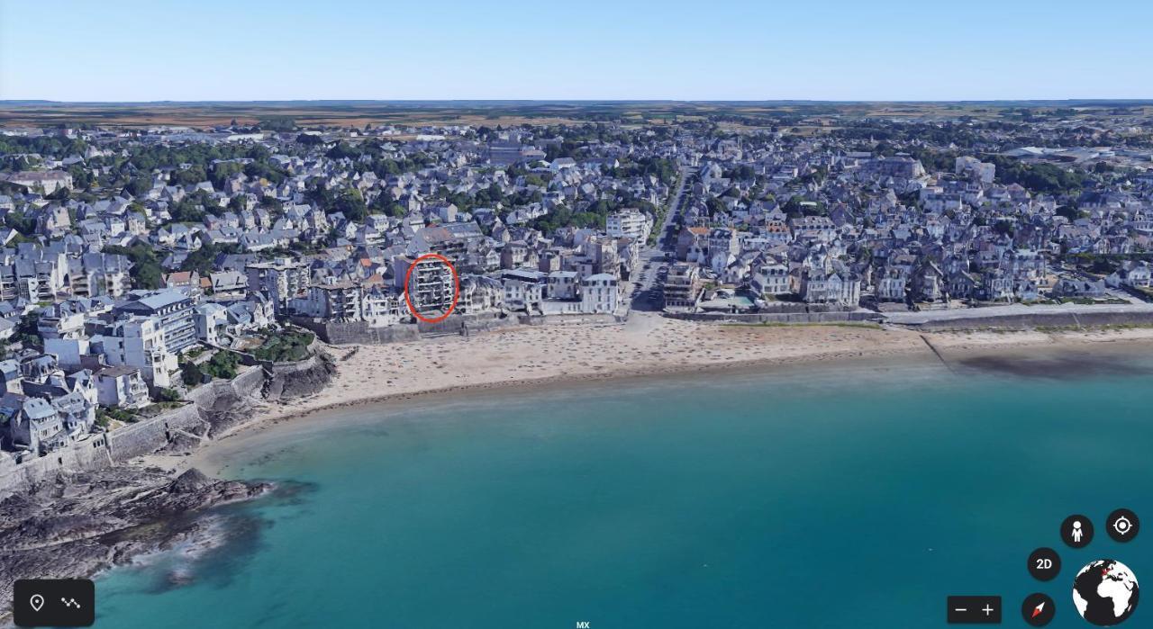 Appartement Les Pieds Dans L'Eau - Residence Sur La Plage Saint-Malo Exterior photo
