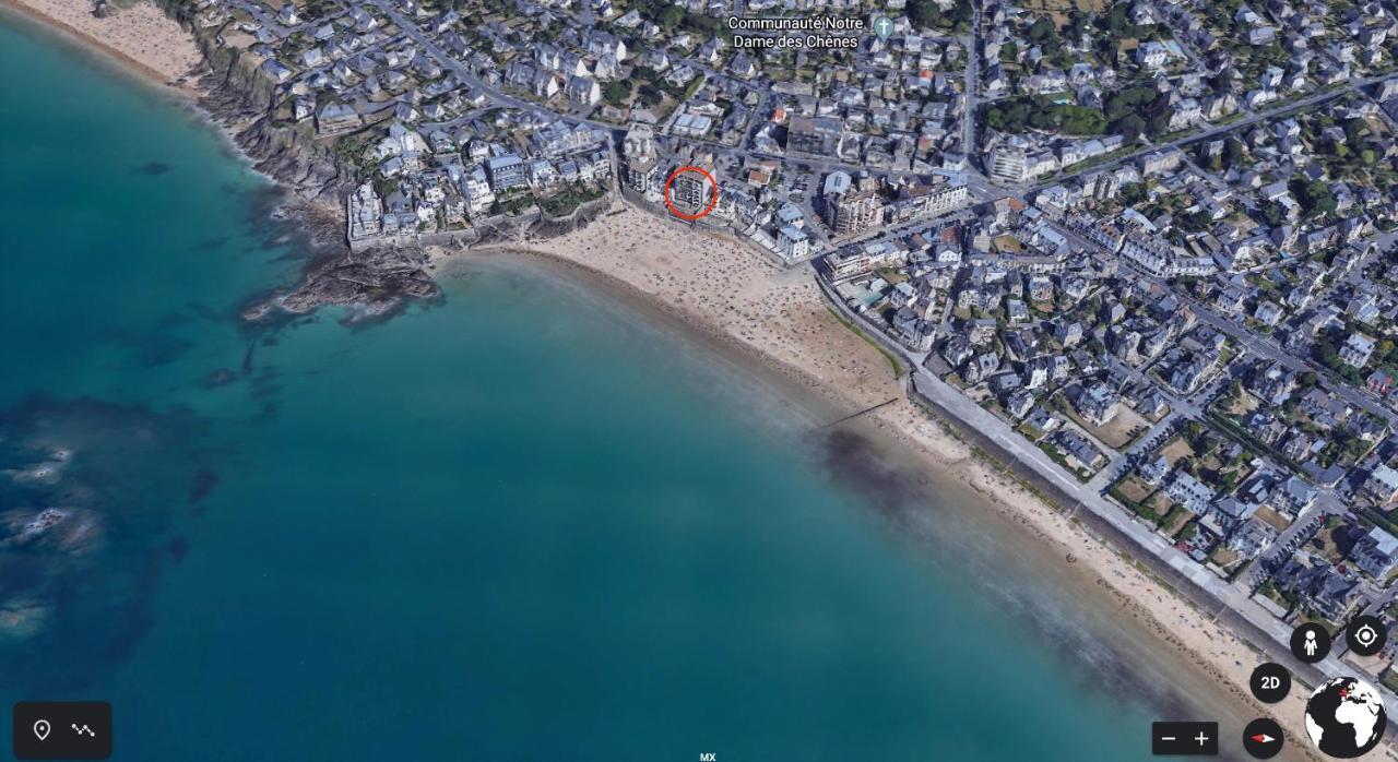 Appartement Les Pieds Dans L'Eau - Residence Sur La Plage Saint-Malo Exterior photo