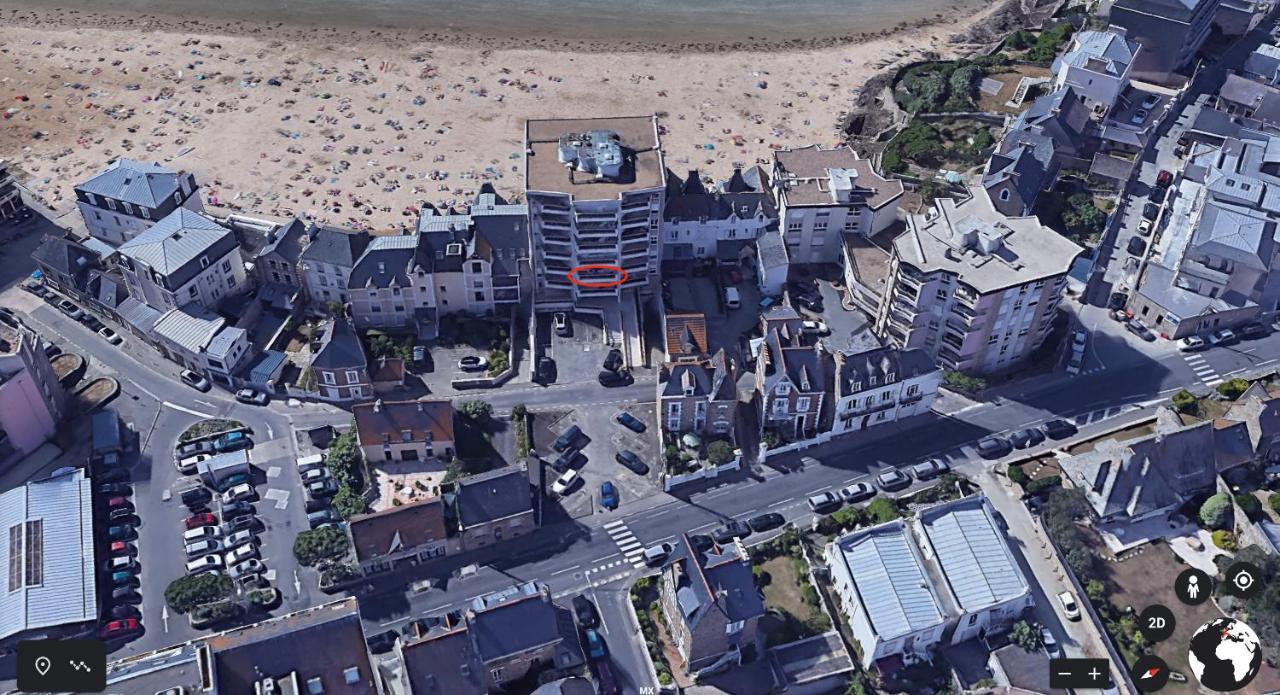 Appartement Les Pieds Dans L'Eau - Residence Sur La Plage Saint-Malo Exterior photo