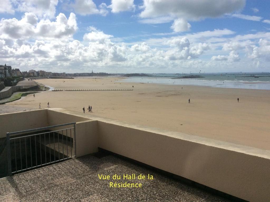 Appartement Les Pieds Dans L'Eau - Residence Sur La Plage Saint-Malo Exterior photo